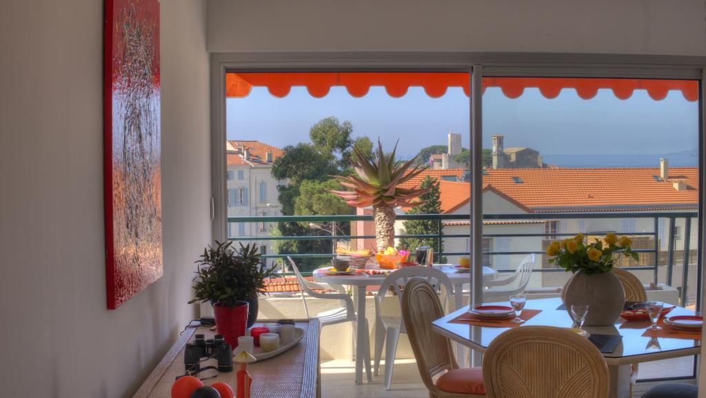 Beau 2 Pieces 3 Etoiles Vue Mer Et Montagnes Garage Prive カンヌ エクステリア 写真