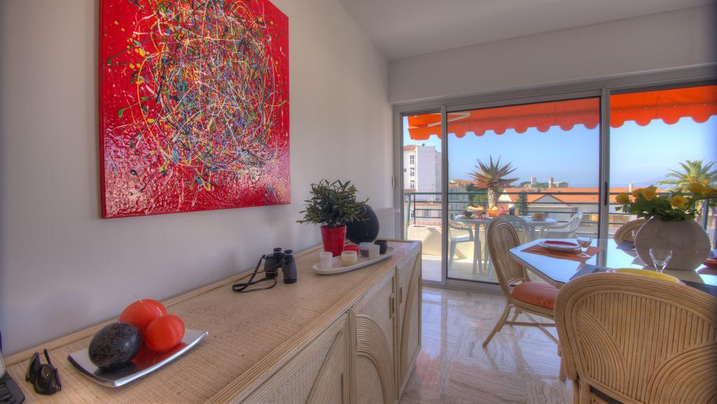 Beau 2 Pieces 3 Etoiles Vue Mer Et Montagnes Garage Prive カンヌ エクステリア 写真
